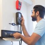 services inclut un entretien de chaudière à gaz