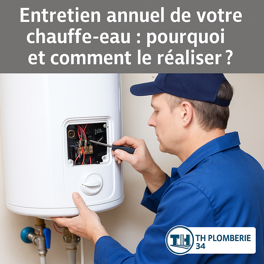 Entretien annuel de votre chauffe-eau